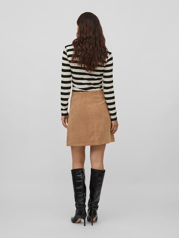 VILA Skirt in Brown