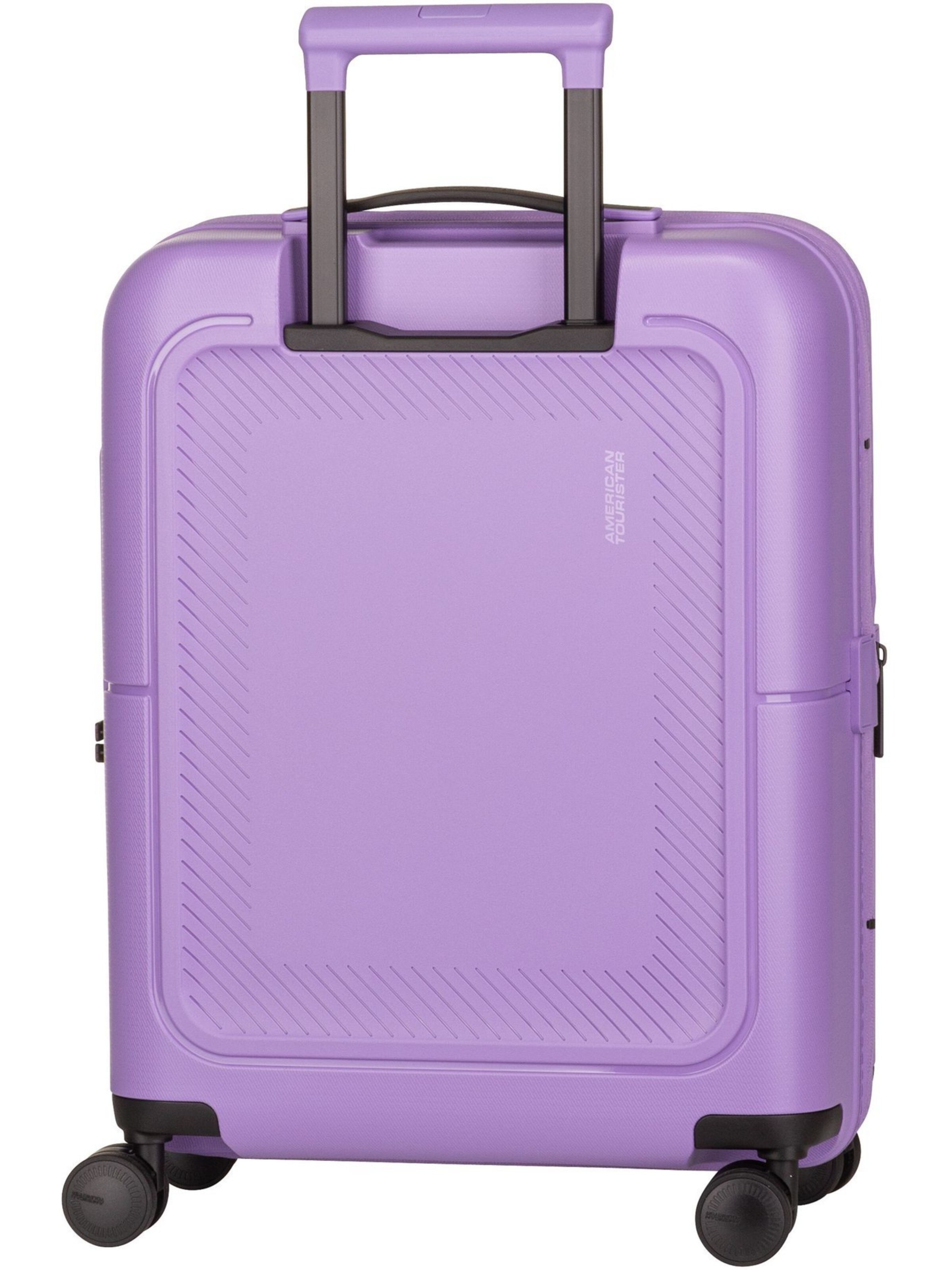American Tourister Cart 'Dashpop Spinner 55 EXP' in Purple