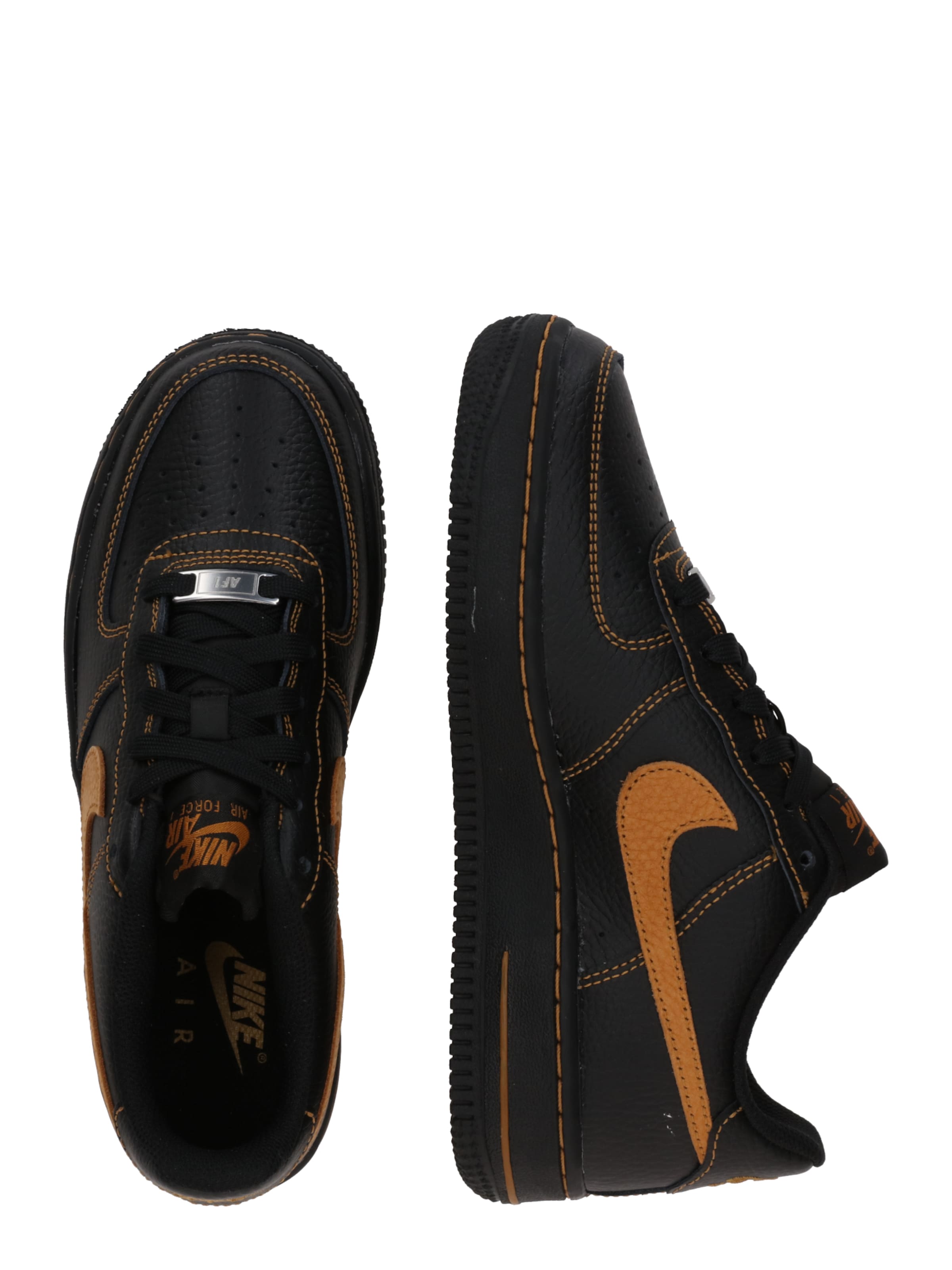 Nike Sportswear Сникърси 'Air Force 1' в черно