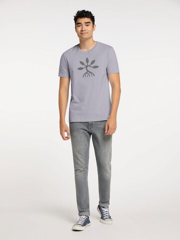 SOMWR Shirt 'Edge Tee' in Grey