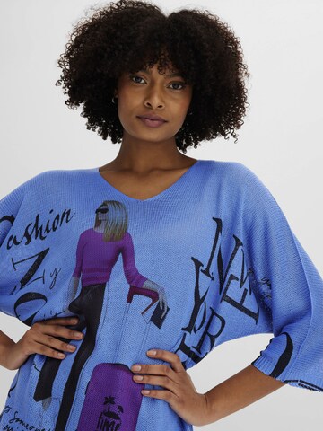 bonprix Pullover in Blau