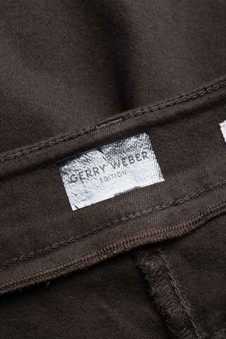 GERRY WEBER Skinny Pants XXL in Braun