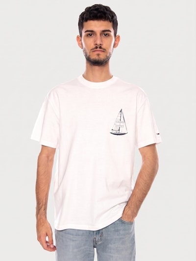 TOMMY HILFIGER Shirt 'TJM RLX SAILBOAT SS TEE ECRU' in XL in Beige, Item view