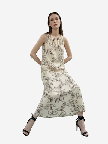 My fashion Strój domowy w kolorze beżowy