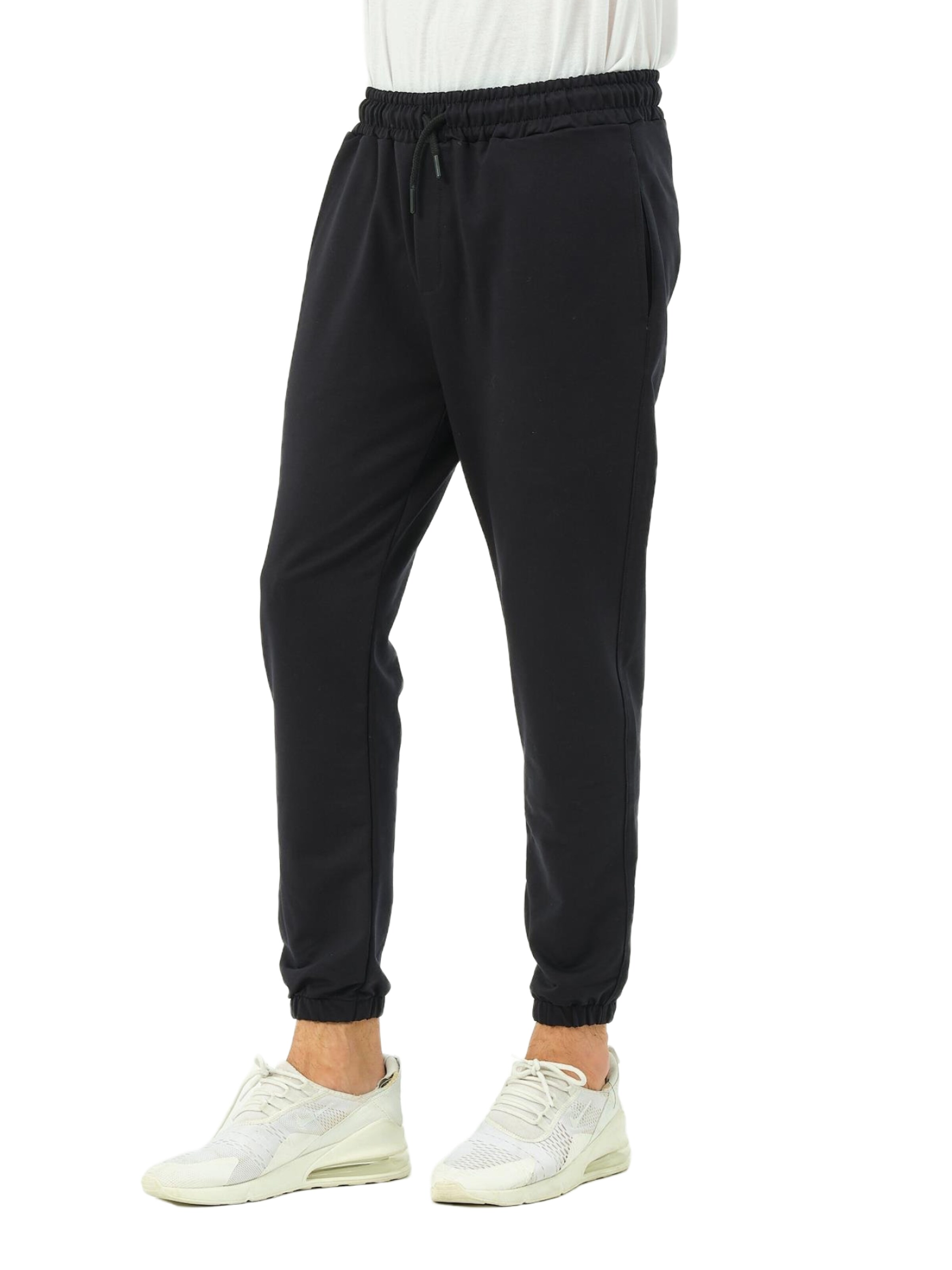 Effilé Pantalon C&City en noir