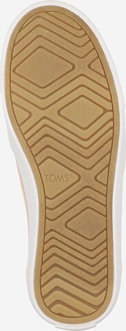 TOMS Низкие кроссовки 'ALPARGATA FENIX LACE UP' в Бежевый