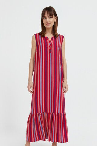 Finn Flare Summer dress 'Stripes' in Red