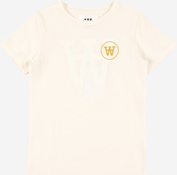 T-Shirt 'Ola' WOOD WOOD en blanc : devant