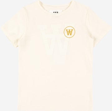 WOOD WOOD T-shirt 'Ola' i vit: framsida