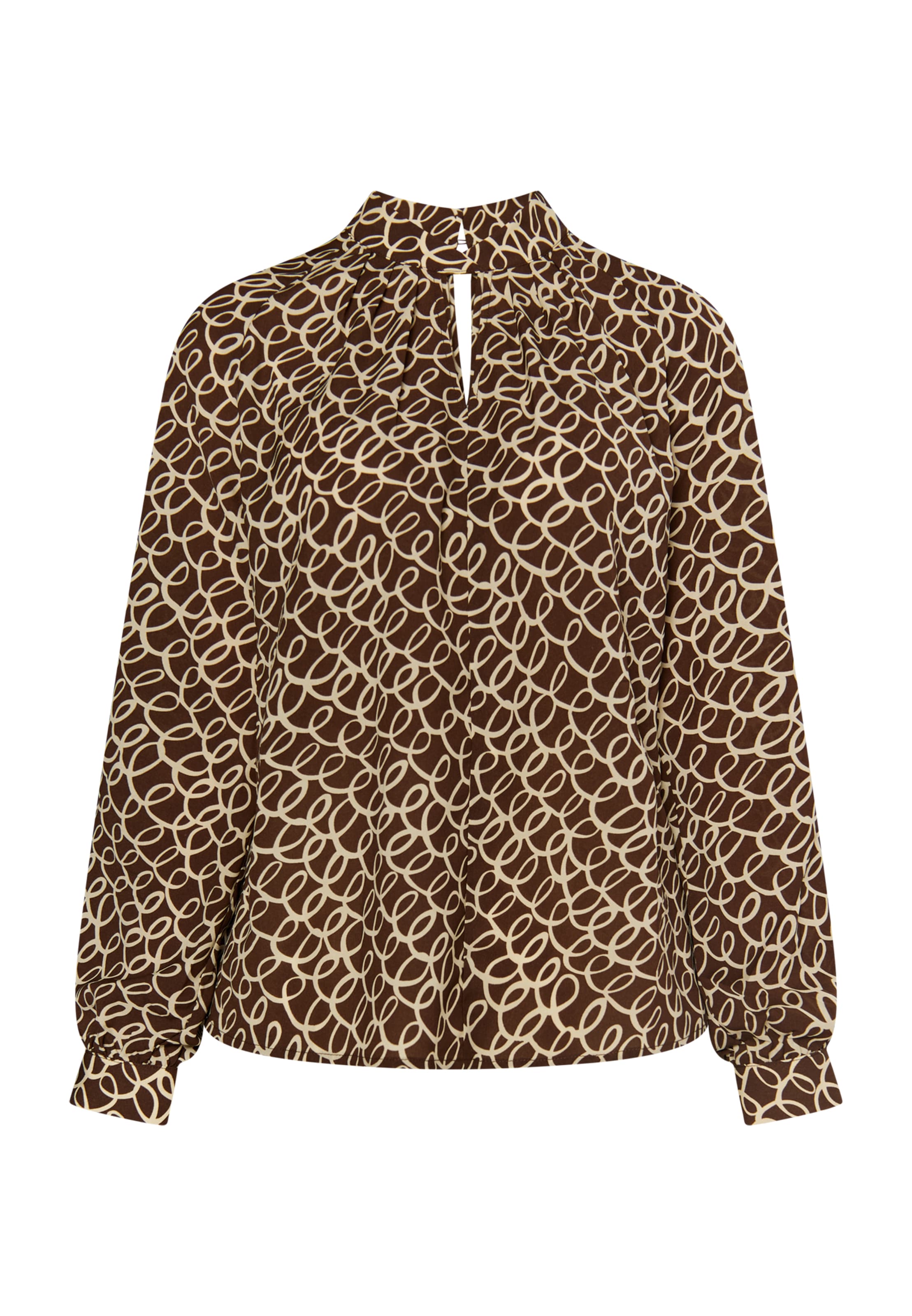 DreiMaster Klassik - Blusa em castanho: frente