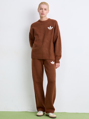 ADIDAS ORIGINALS Loosefit Kalhoty 'Athletic Dept' – hnědá