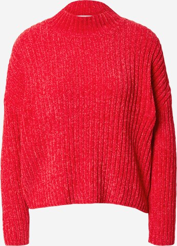 OVS Pullover 'CHENILLE' in Rot: predná strana