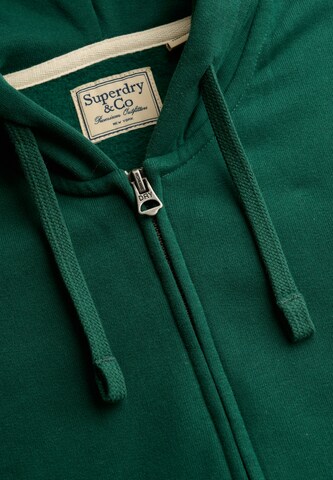 Veste de survêtement 'ESSENTIAL' Superdry & Co en vert