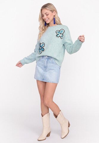 IZIA - Jersey en azul