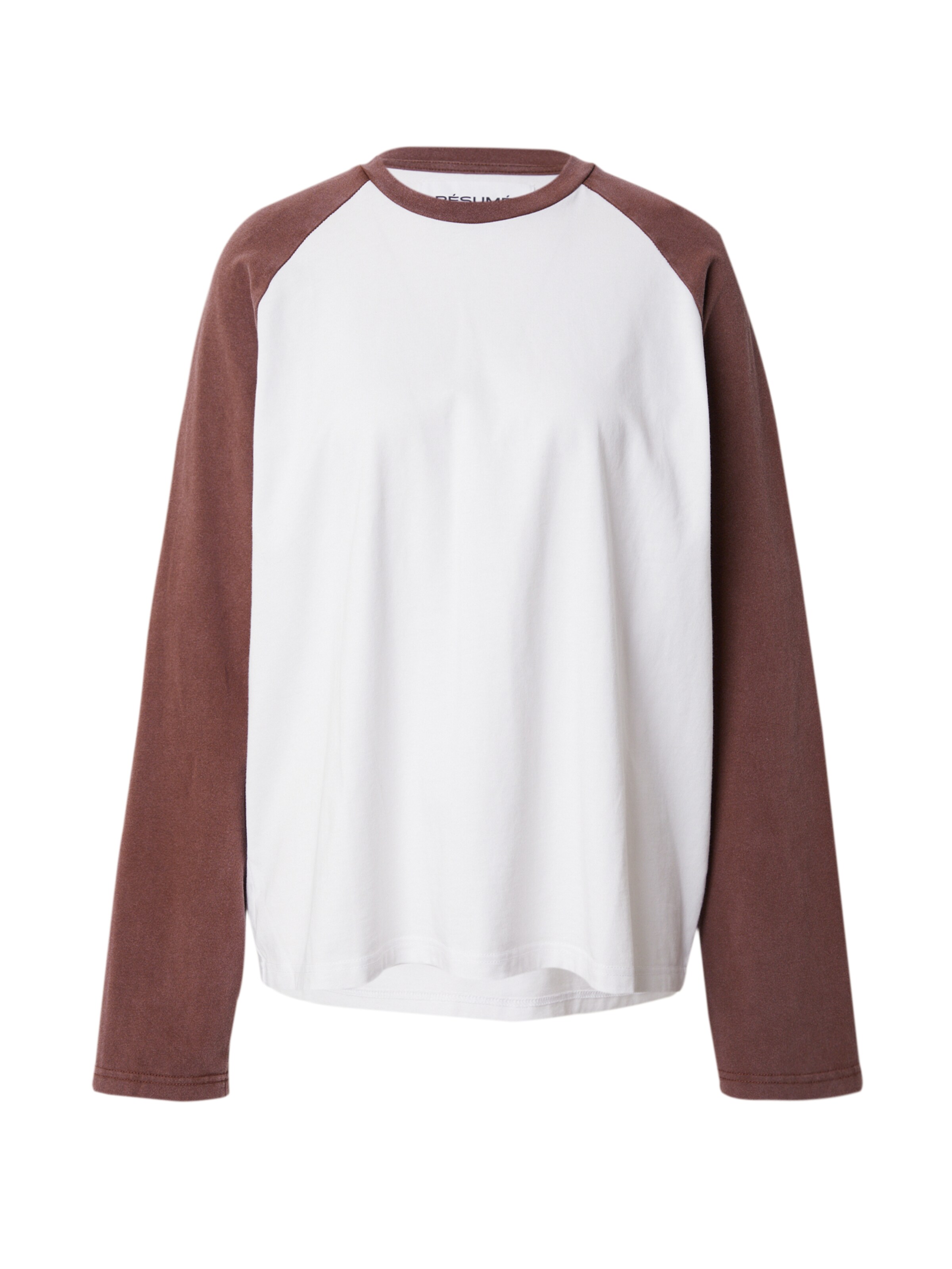 Maglietta 'Vincenzo' di Résumé in marrone: frontale