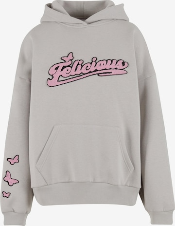 Bluză de molton de la Felicious pe gri: față