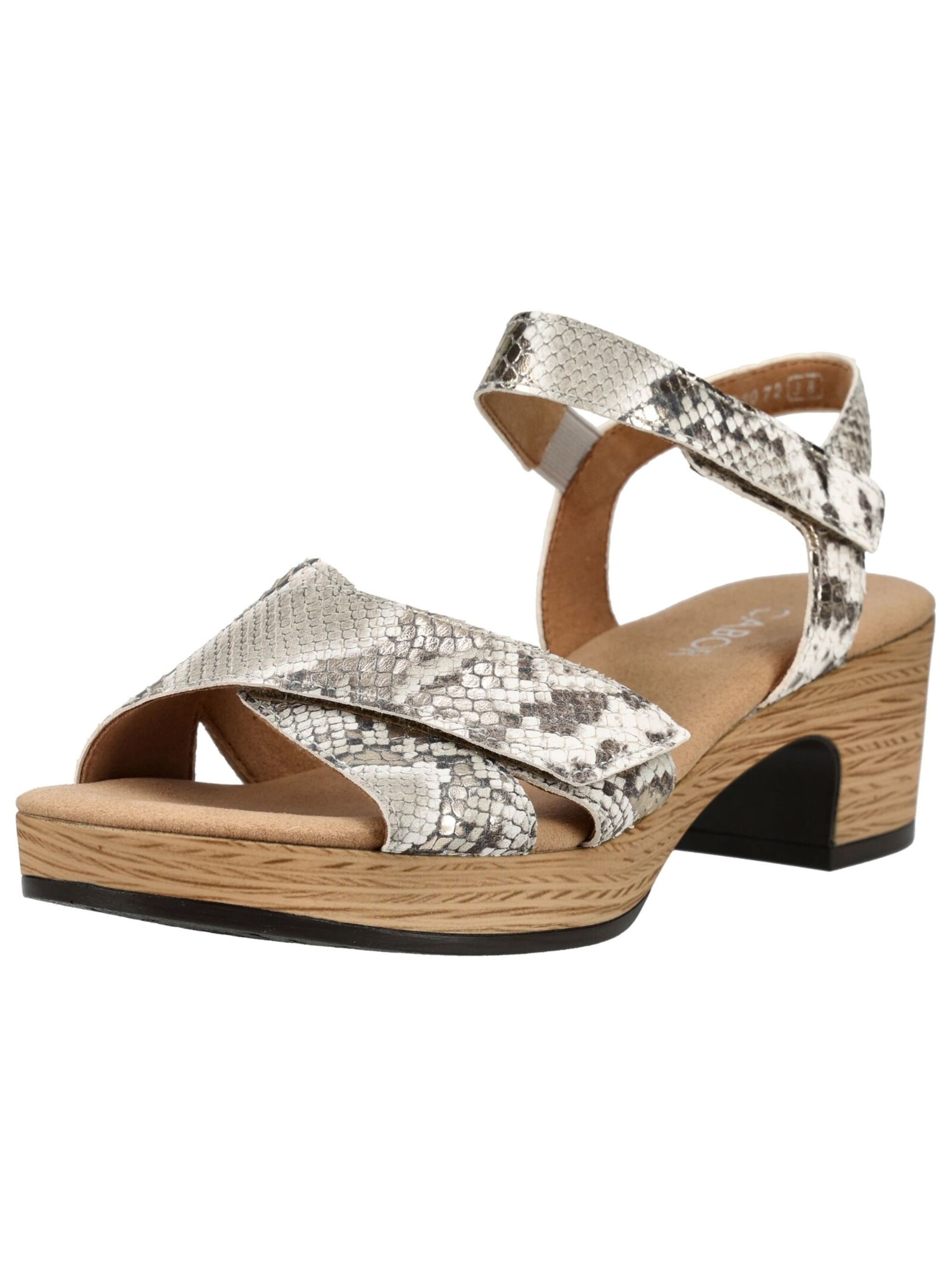 Sandalo con cinturino di GABOR in verde: frontale