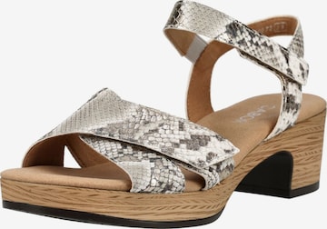 Sandalo con cinturino di GABOR in verde: frontale