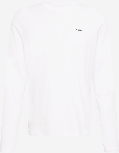 HUGO Μπλουζάκι 'Derol 222' σε μαύρο / λευκό, Άποψη προϊόντος