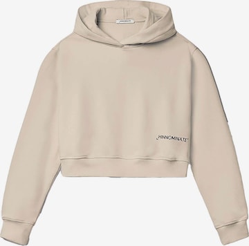 HINNOMINATE Sweatshirt in Beige: front