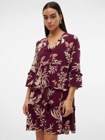 Robe 'EASY JOY' VERO MODA en rouge : devant