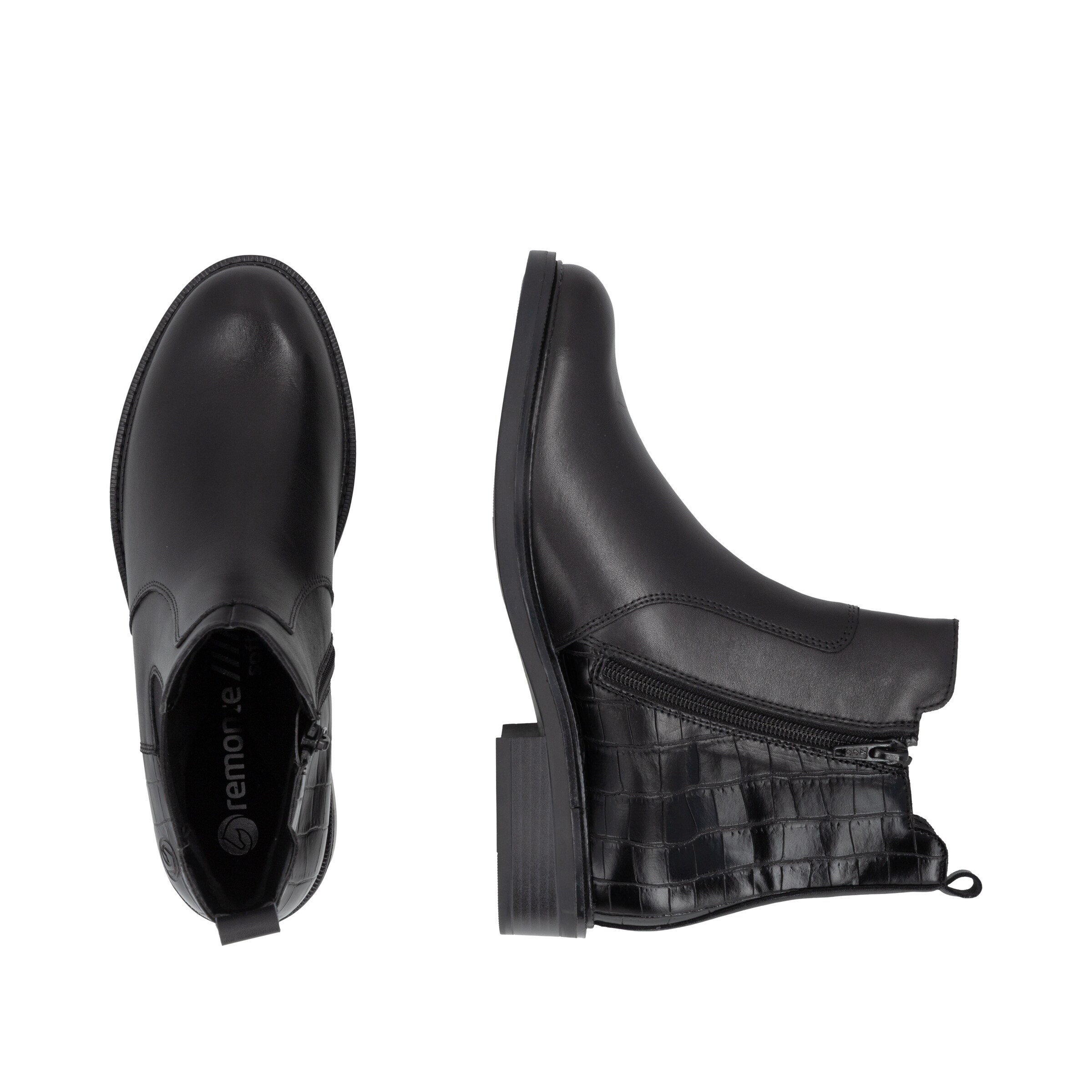REMONTE Ankle Boots in Black