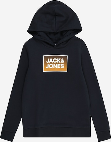 Sweat 'Steel' Jack & Jones Junior en bleu : devant