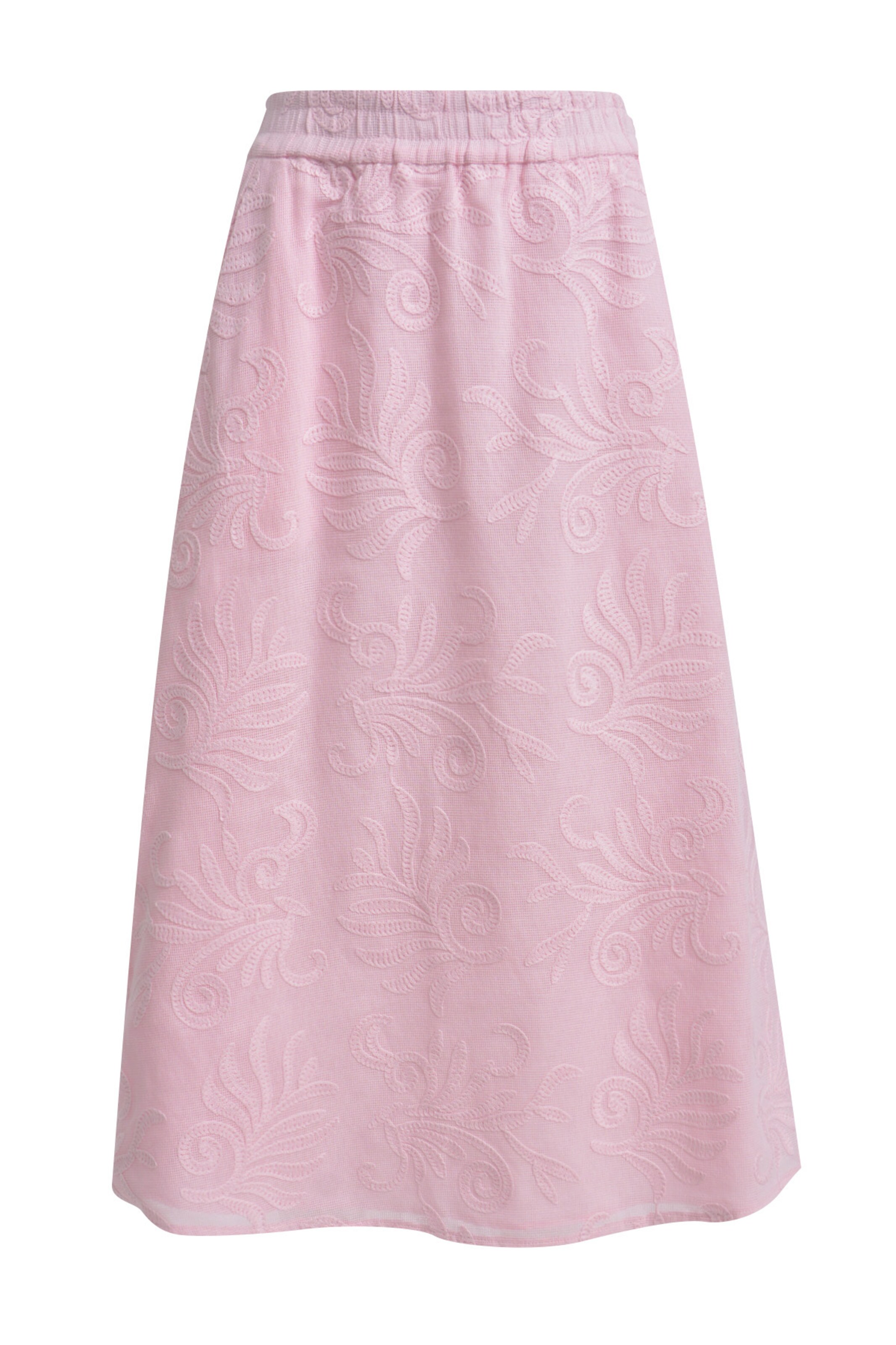 Milano Italy Skirt in Pink: front