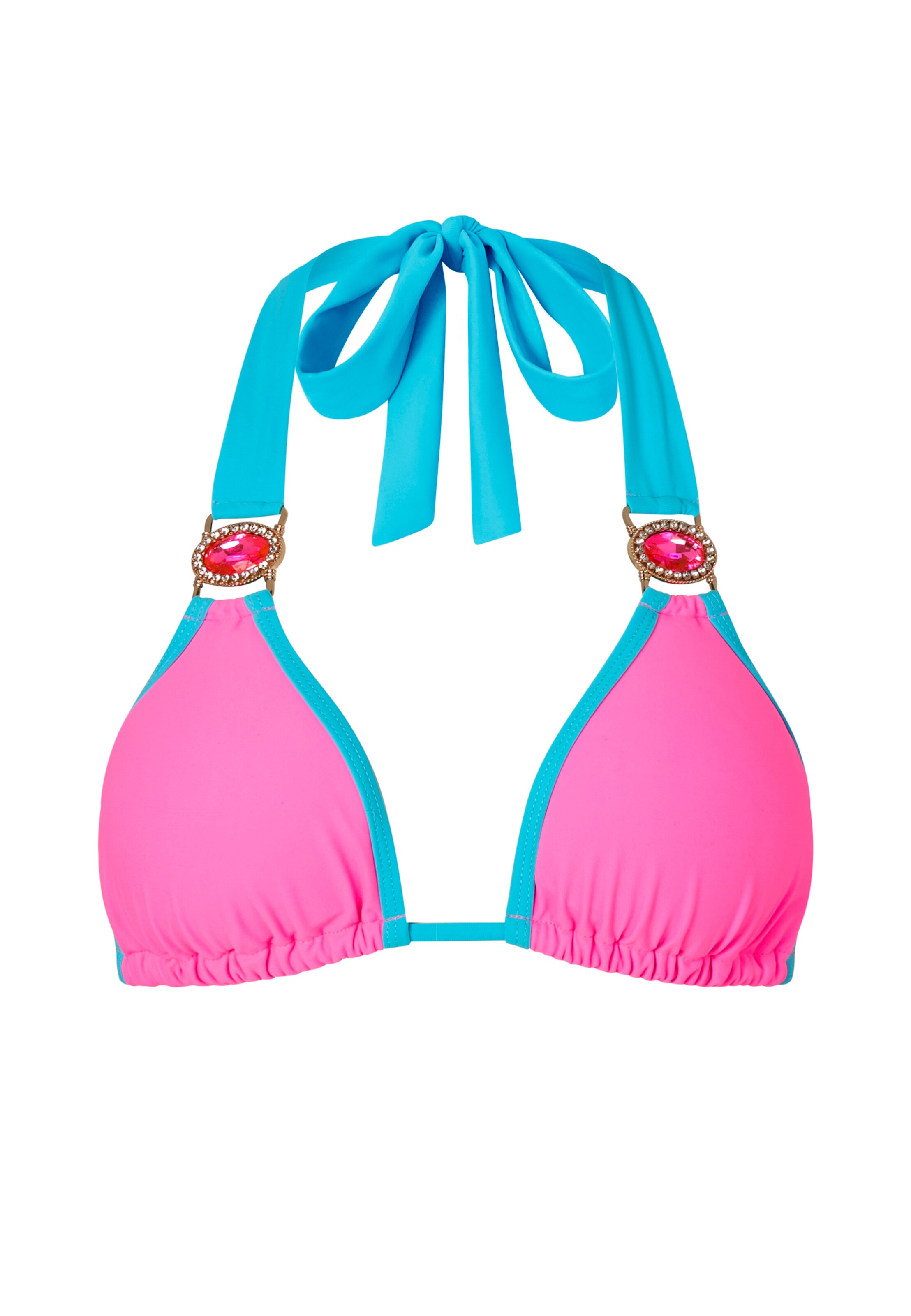 Moda Minx Triangel Bikinioberteil 'Amour' in Pink: Vorderseite