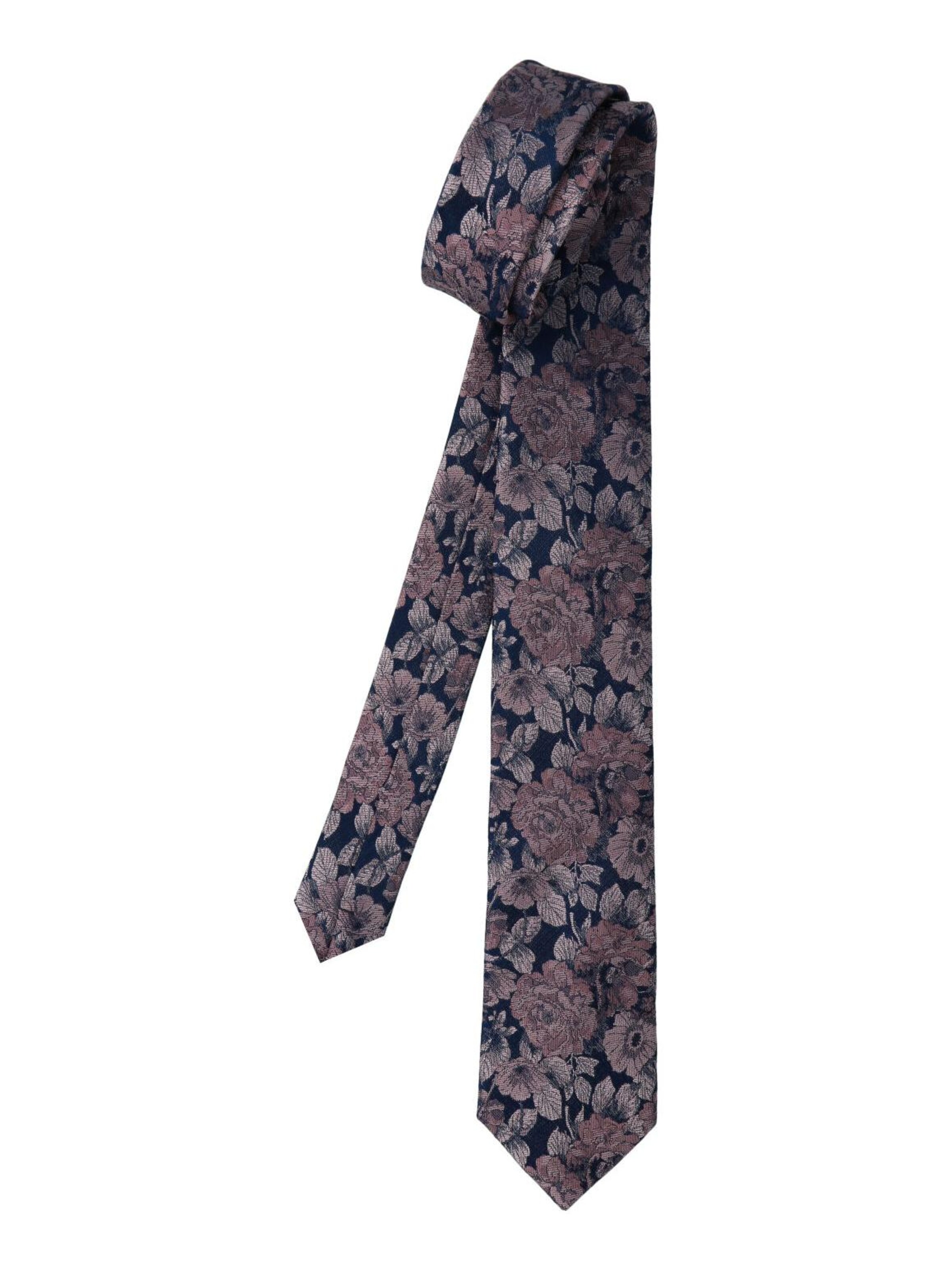 WILLEN Krawatte 'Millefleur'‌‌‌‌‌‌‌‌‌‌ in Pink: Vorderseite