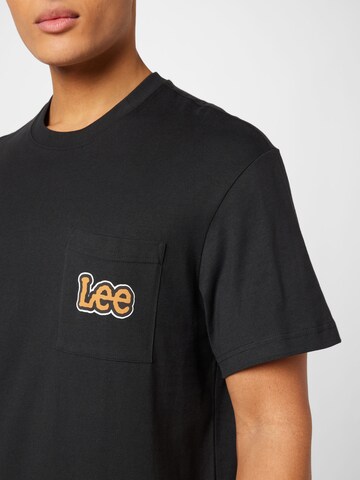 Lee قميص بلون أسود