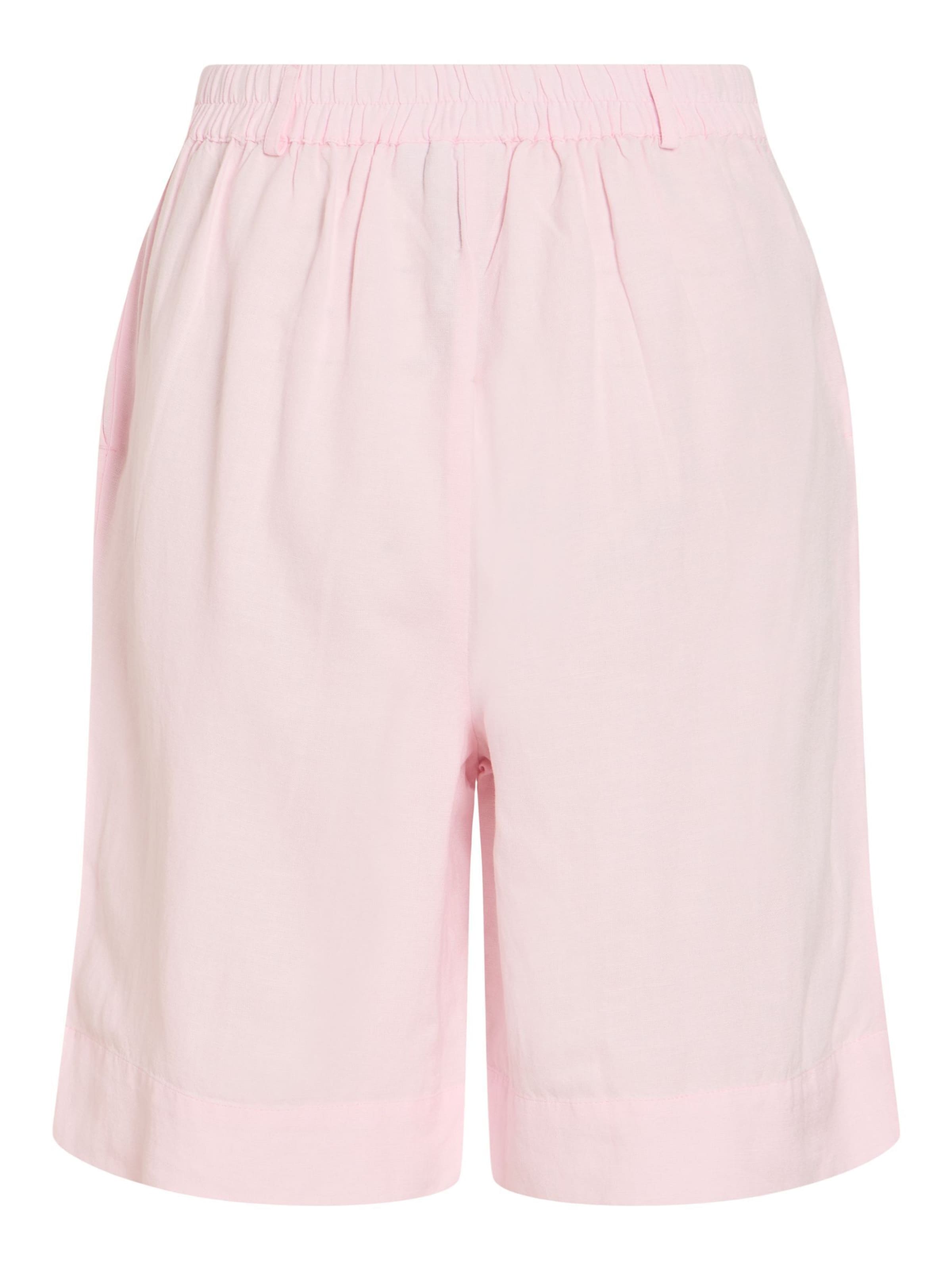 VILA Regular Broek 'VIPrisilla' in Roze