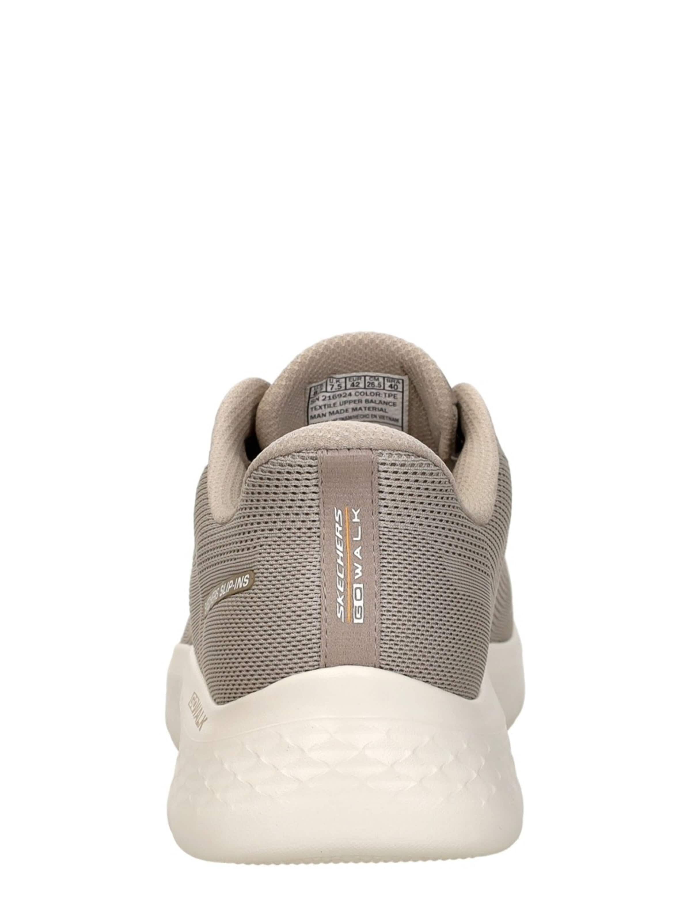 Baskets basses 'Slip-Ins: Go Walk Flex' SKECHERS en beige