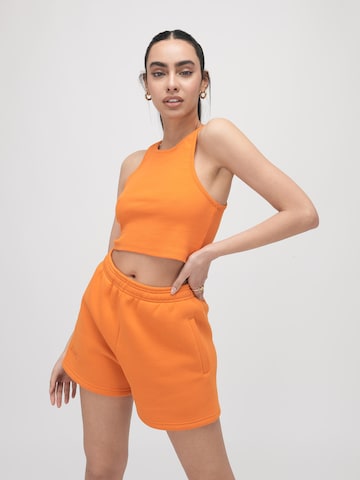 ABOUT YOU x VIAM Studio Top 'MARIAH' in Orange: front