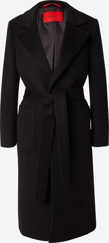 MAX&Co. Between-Seasons Coat 'RUNAWAY' in Black: front