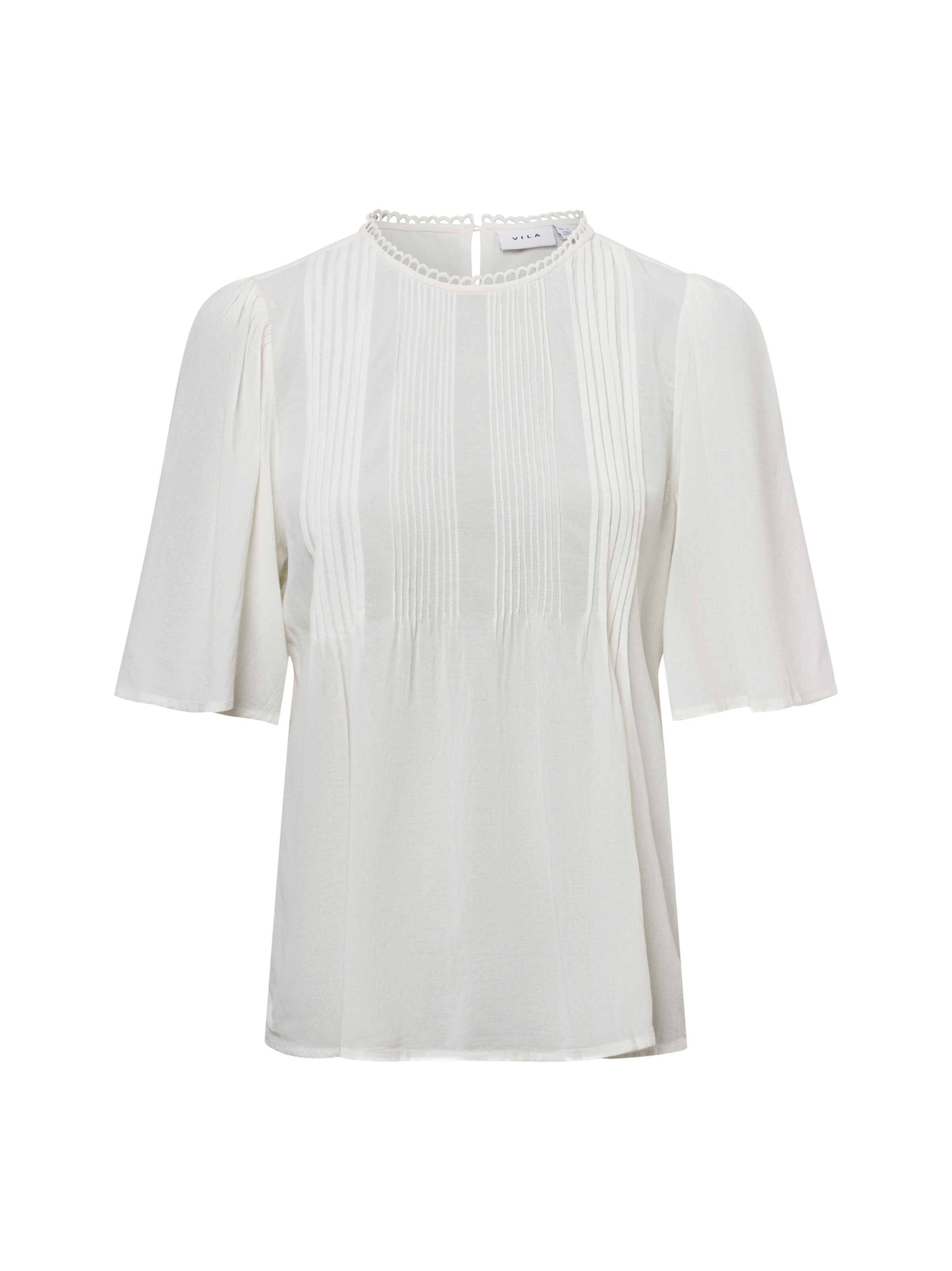 VILA Bluse 'Visefina' in Weiß: Vorderseite