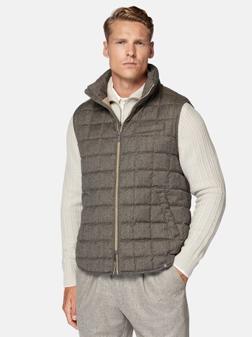 Gilet di Boggi Milano in grigio: frontale