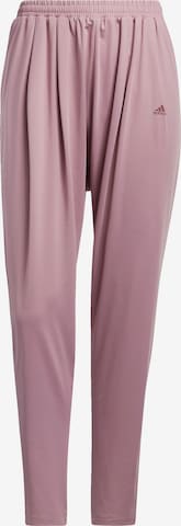 ADIDAS SPORTSWEAR Regular Sporthose in Lila: Vorderseite