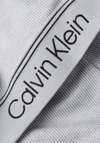 Bustier Soutien-gorge de sport Calvin Klein Sport en gris
