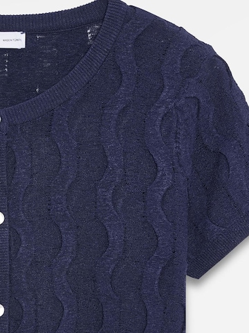 Cardigan 'Strickjacken' Dilvin en bleu