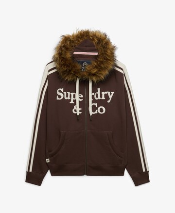 Superdry & Co Sweatvest in Bruin