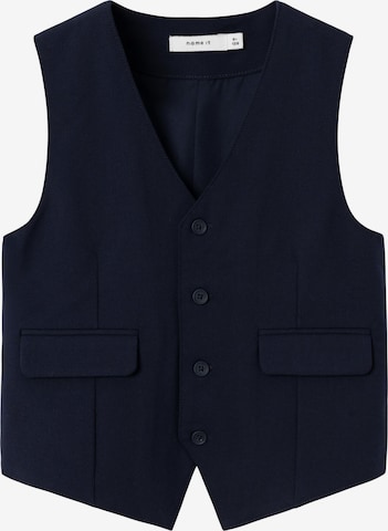 NAME IT - Chaleco en azul: frente