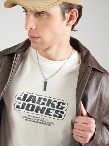 geltona JACK & JONES Marškinėliai 'JCOLido'
