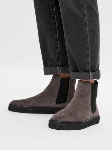 Bianco Chelsea Boots 'Chad' in Grau