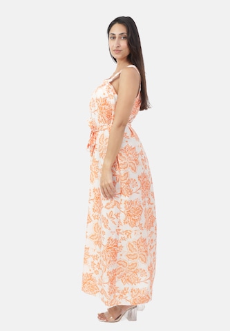 Elara Kleid in Orange