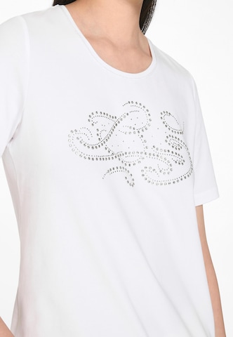 T-shirt Peter Hahn en blanc