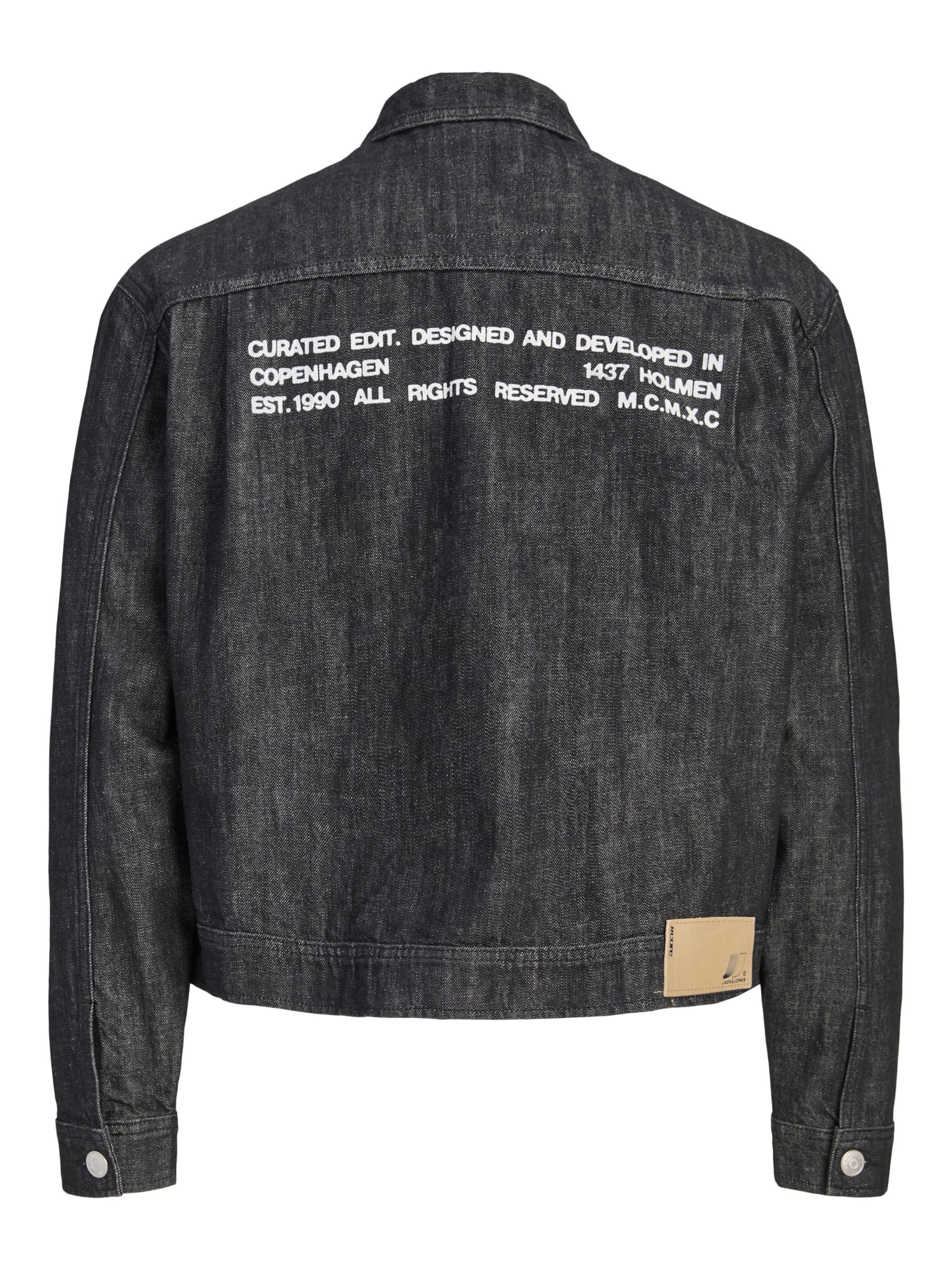 JACK & JONES - Chaqueta de entretiempo en negro
