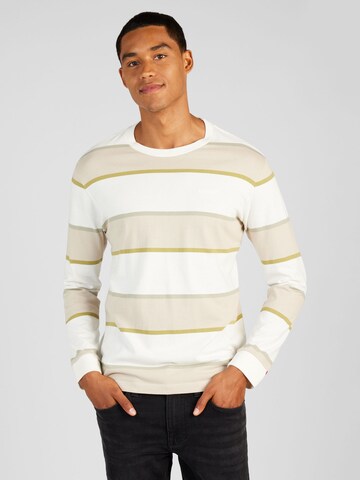 T-Shirt 'LS Red Tab Tee' LEVI'S ® en beige : devant