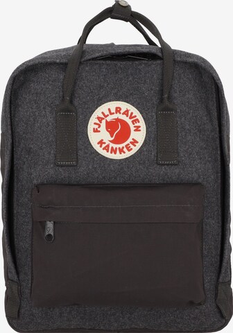 Fjällräven Rucksack 'Kanken Re-Wool' in Grau: predná strana