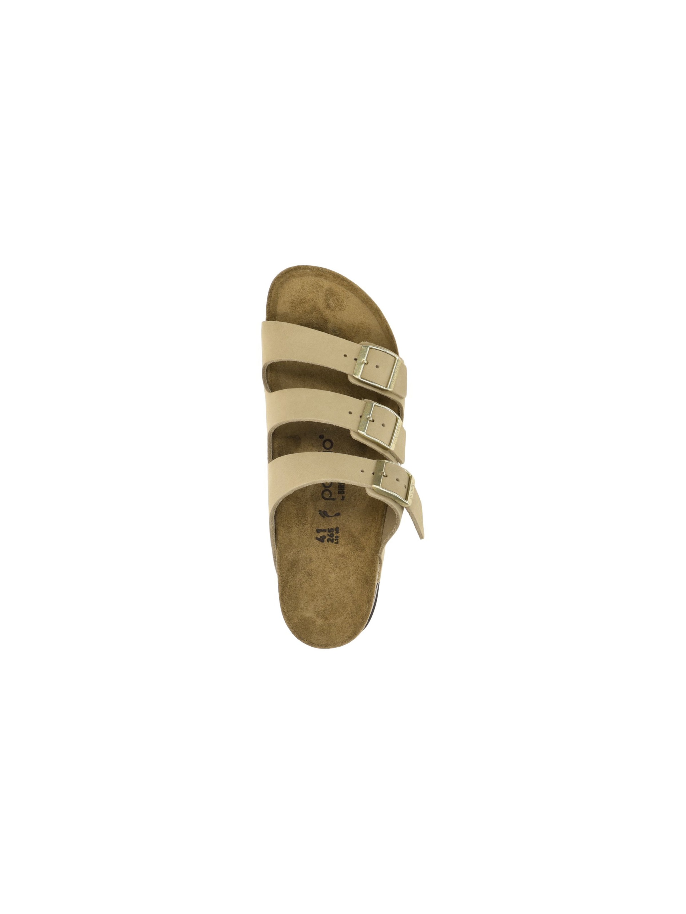 BIRKENSTOCK Pantolette 'Papillio Florida' in Beige